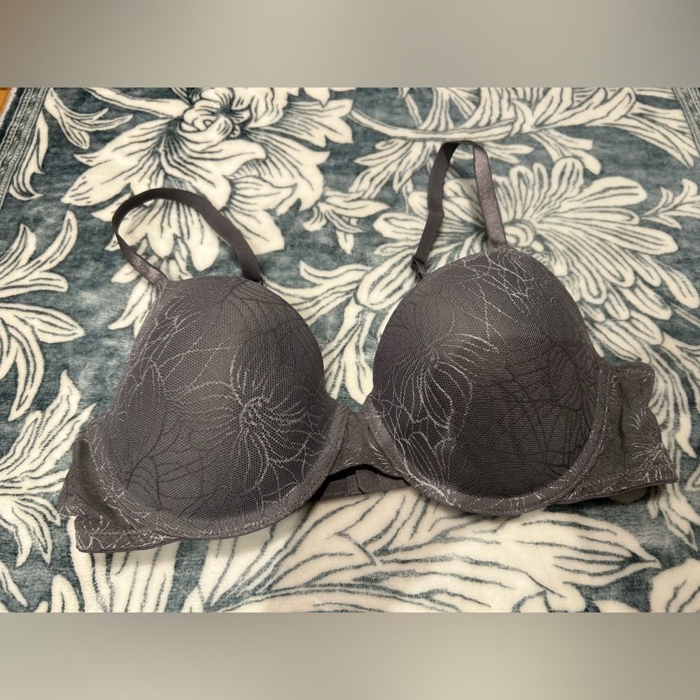 Ellen Tracy Jacquard Soft Lift Bra, 36C, New Without Tag, Style ET84002P2